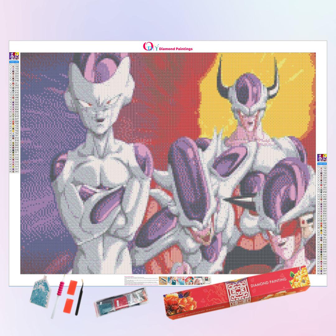 Frieza Familes Diamond Painting