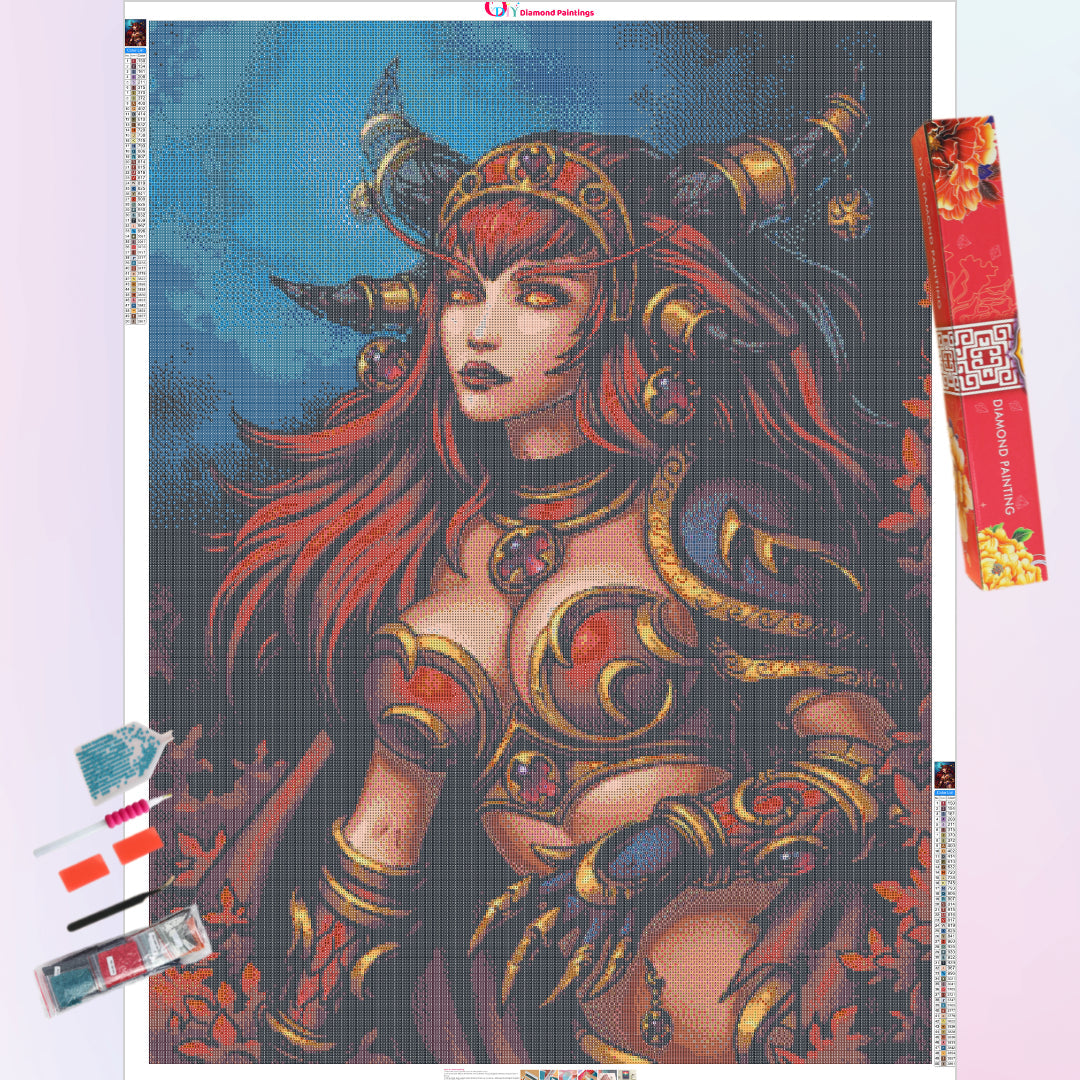 alexstrasza-wow-diamond-painting-kit