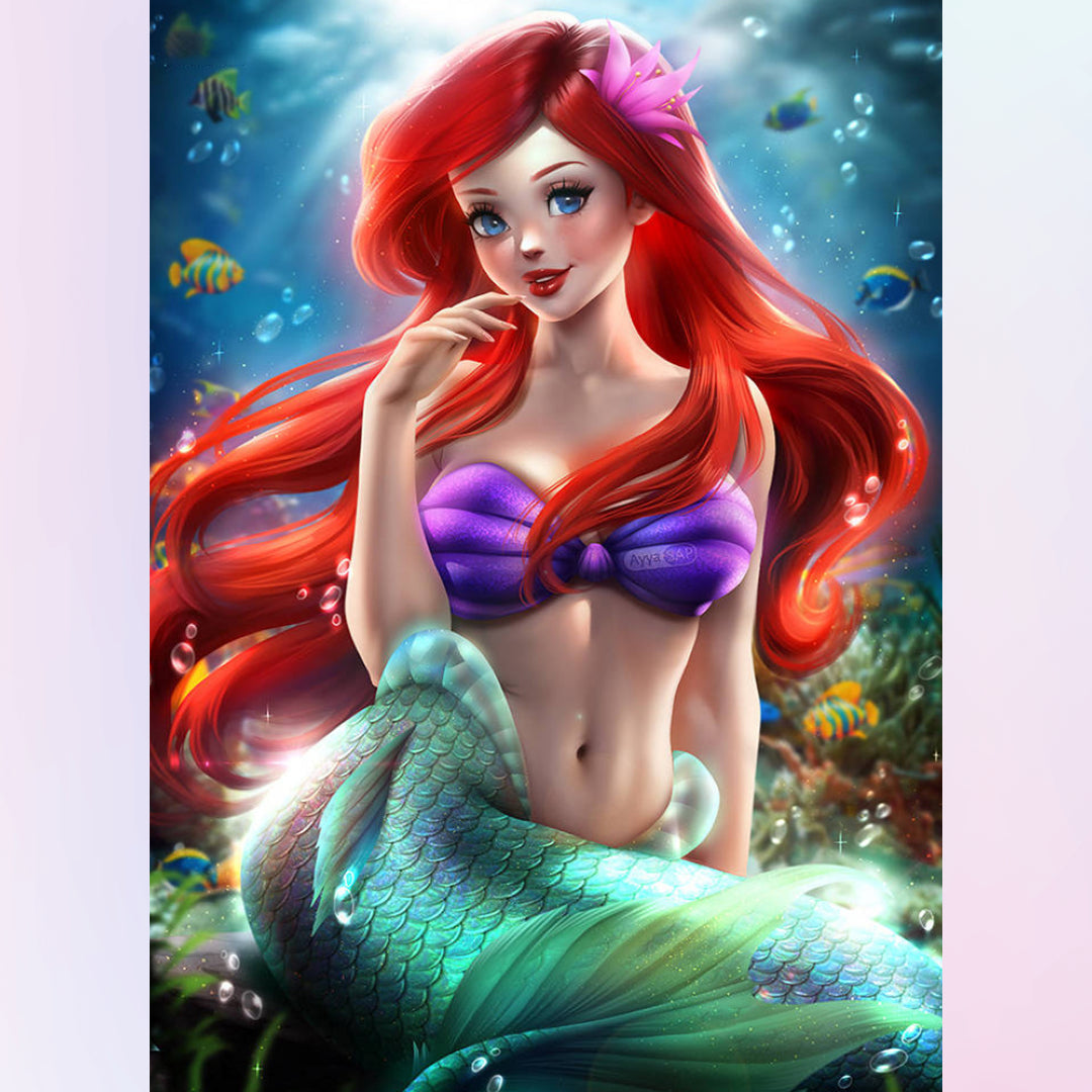 ariel-mermaid-diamond-painting-art