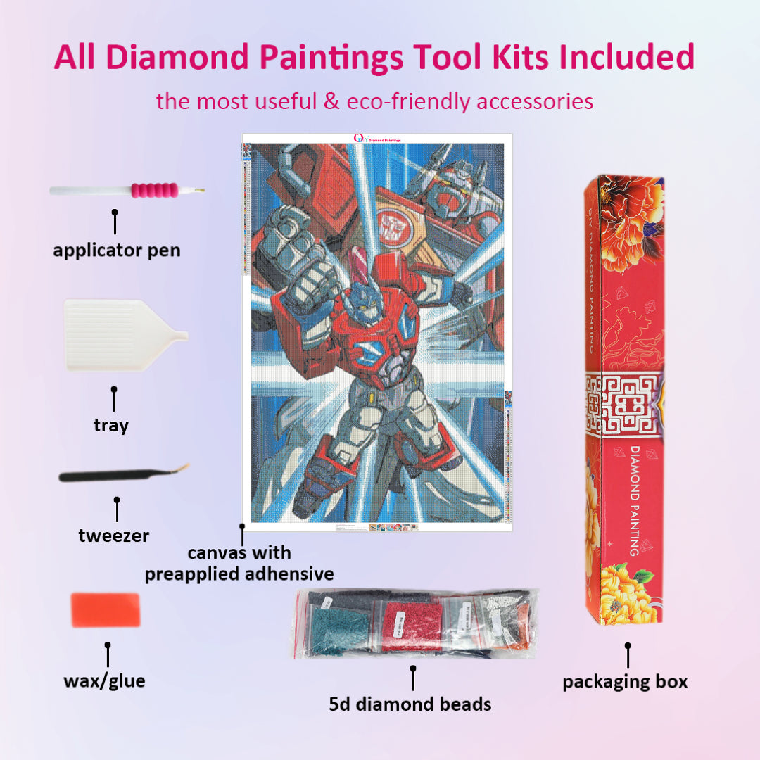 autobots-in-disguise-optimus-prime-diamond-painting-kit