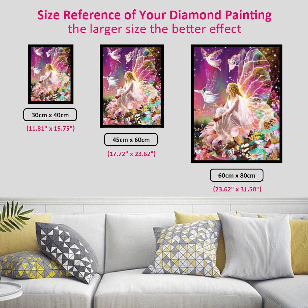 Fairy Dance with Butterflies Diamond Painting