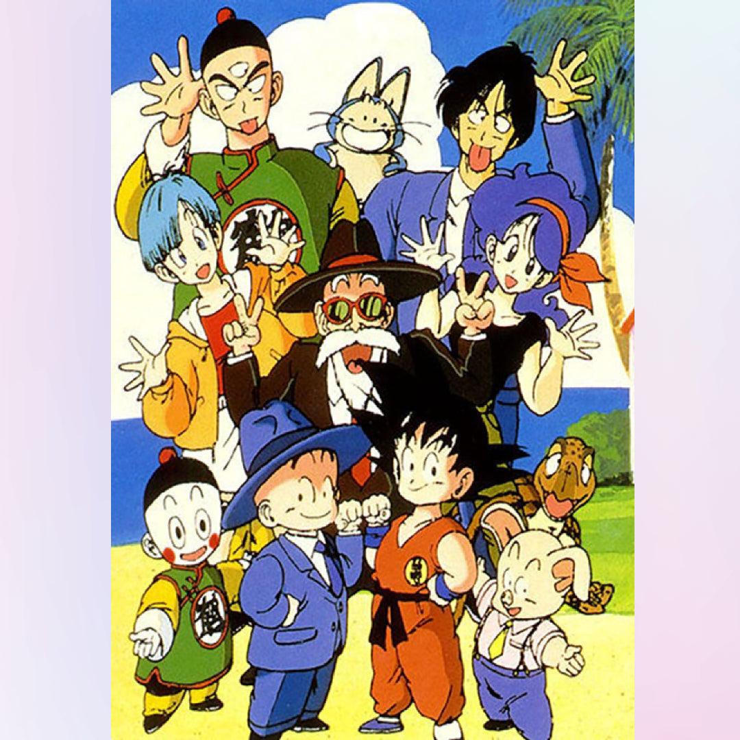 Little Goku and Friends Diamond Painting