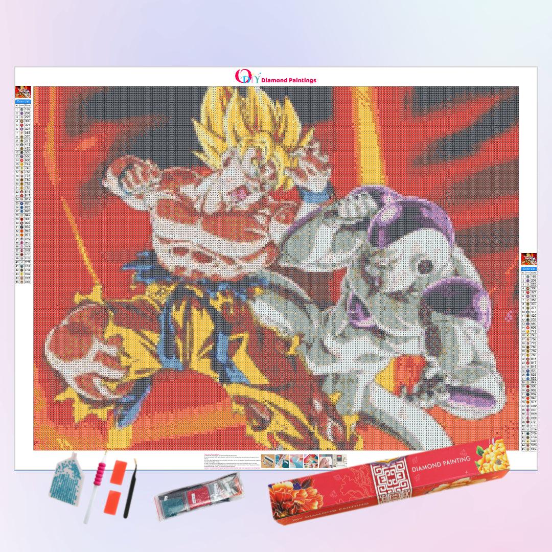 Goku vs Frieza Diamond Painting