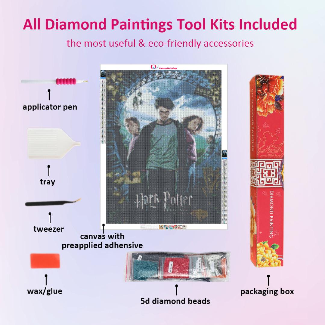 Harry Potter Merch: Harry Potter Diamond Painting Kits