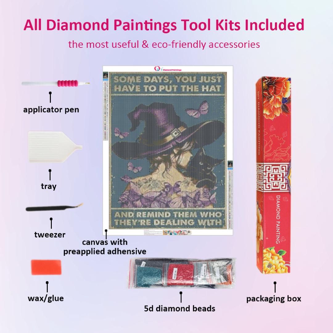 Outstanding Witch Diamond Painting