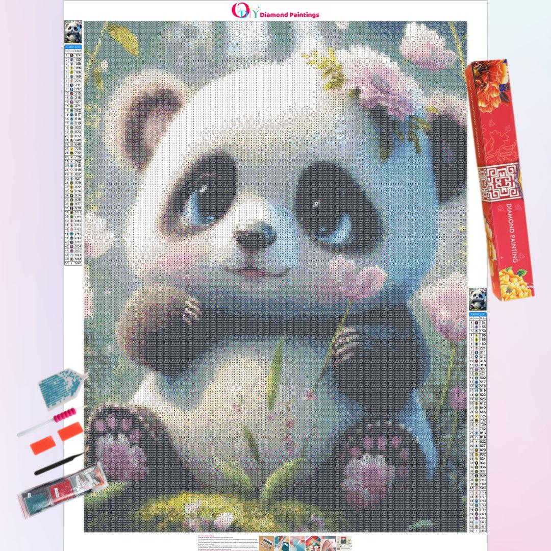 Cute Panda Baby Diamond Painting