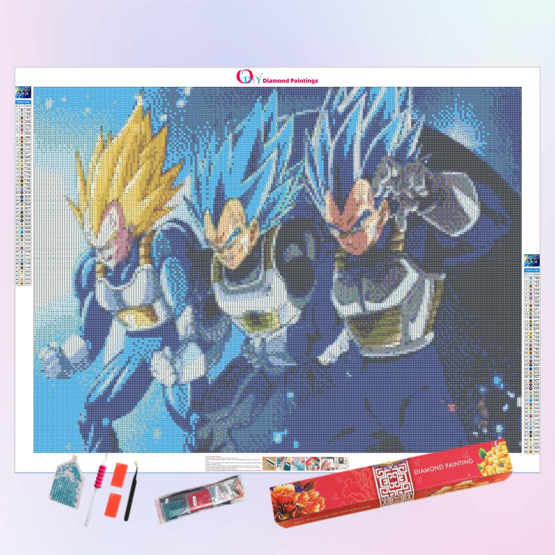 Vegeta Break Boundary Diamond Painting