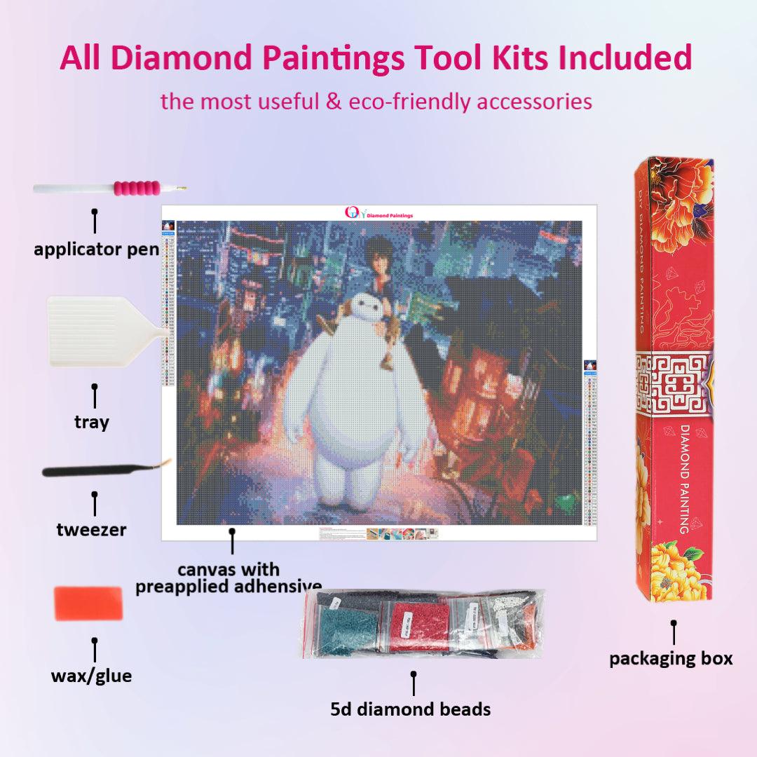 Big Hero Baymax & Hiro Diamond Painting