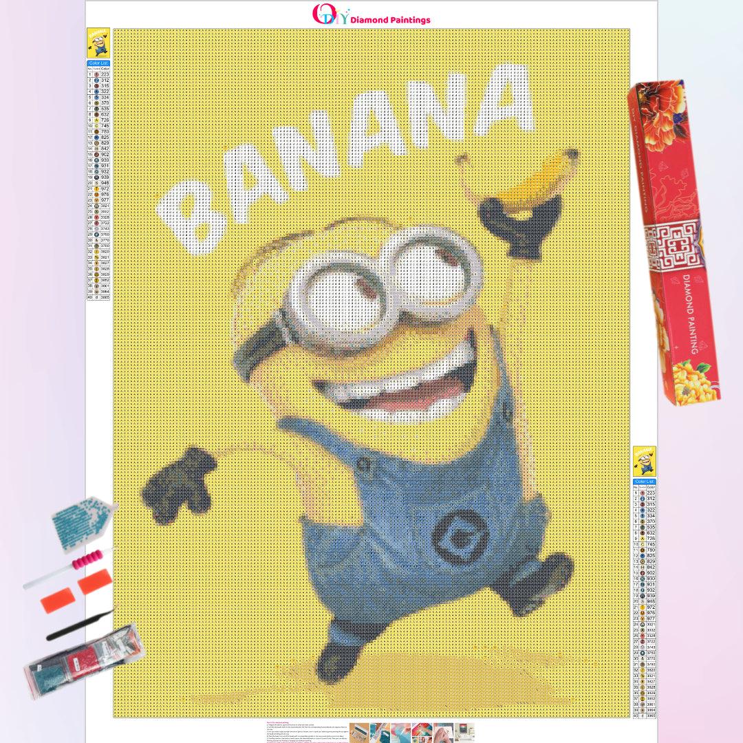 Oh! Yeah! Banana Minions Diamond Painting