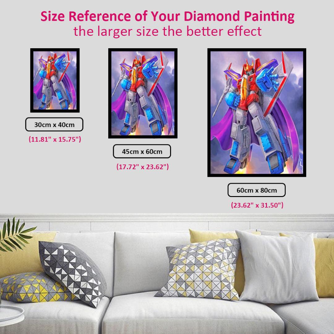 Starscream Diamond Painting