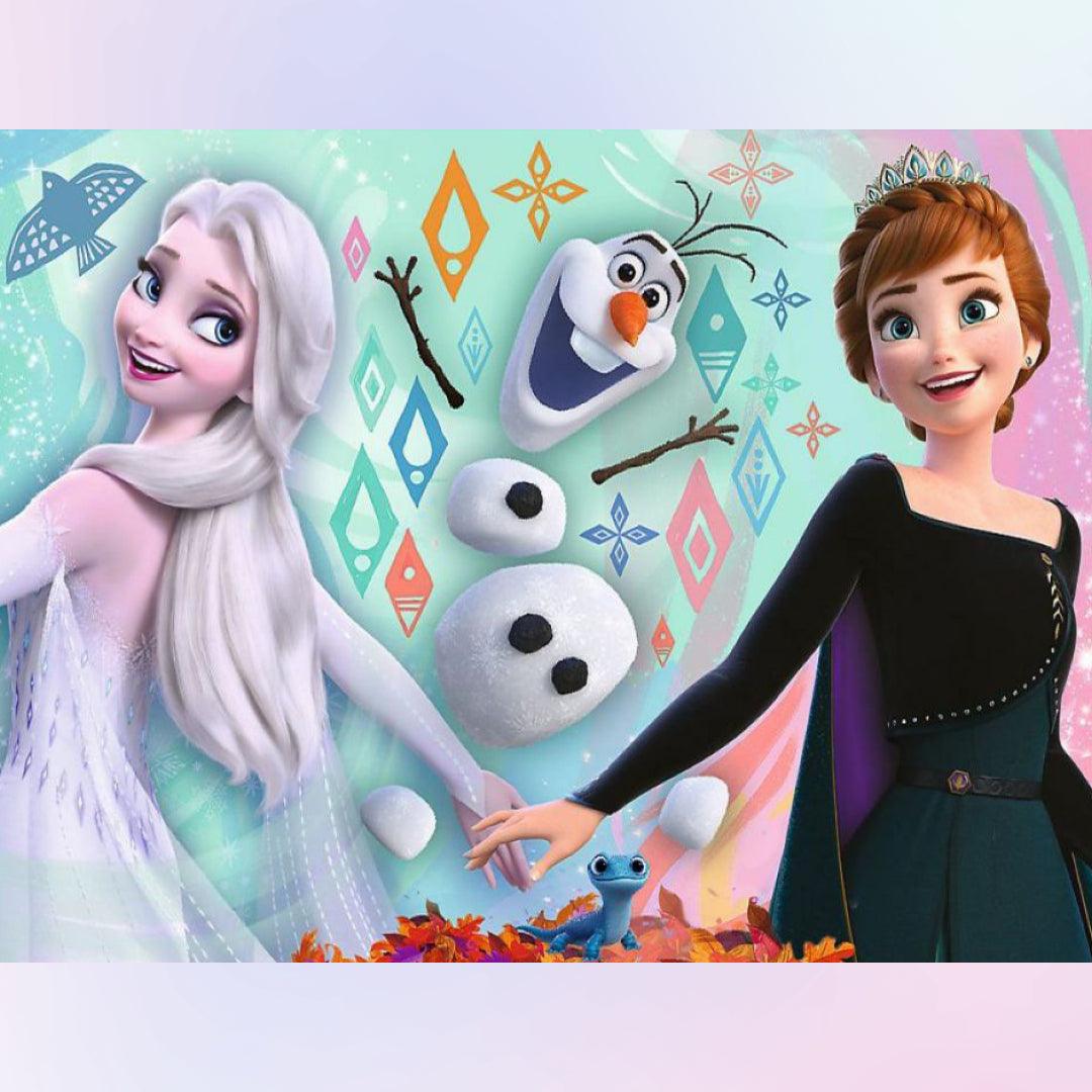Elsa Anna & Olaf Happy Dancing Diamond Painting