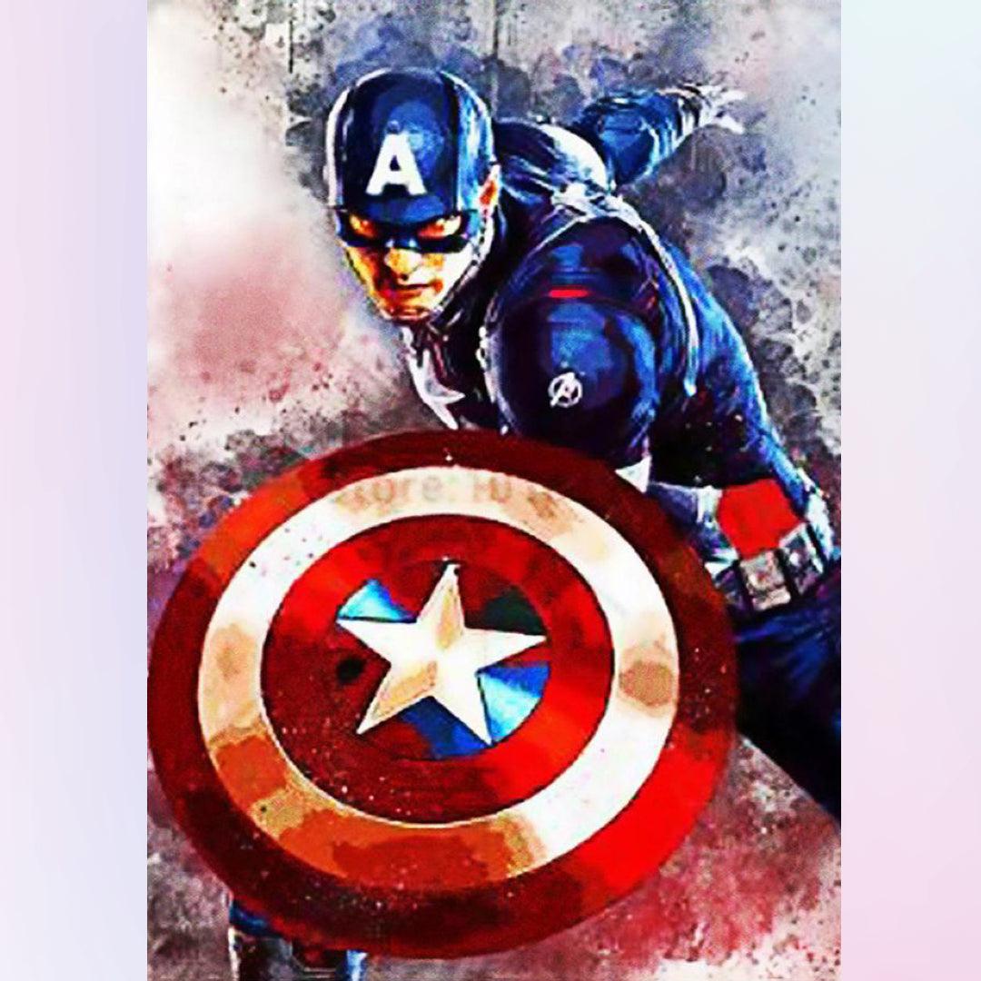 Marvel Captain America Diamond Painting