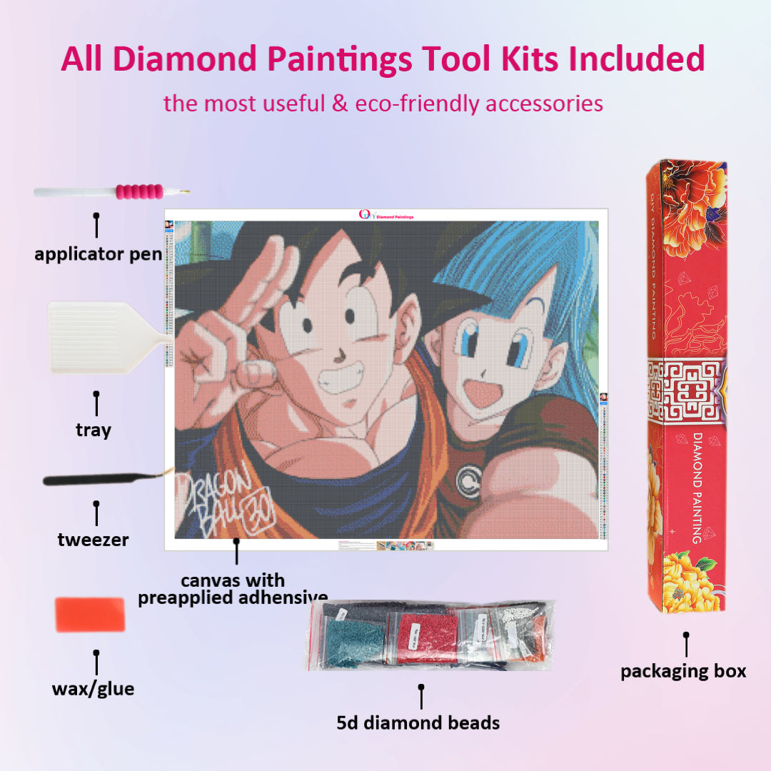 bulma-and-goku-diamond-painting-art