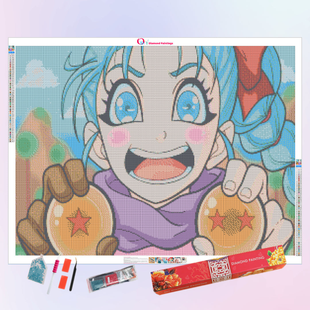 bulma-gets-the-dragon-ball-diamond-painting-art