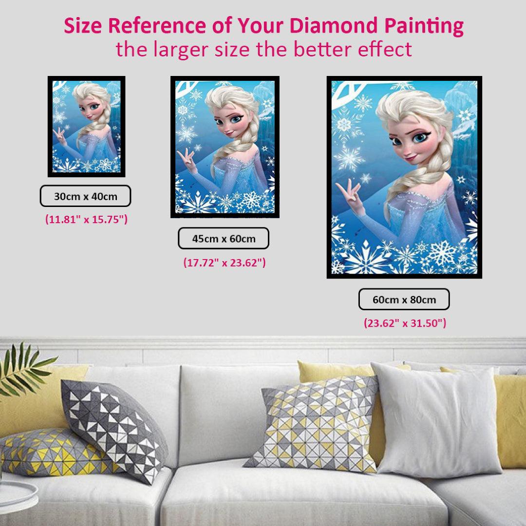 Elsa Snow Crystal Diamond Painting