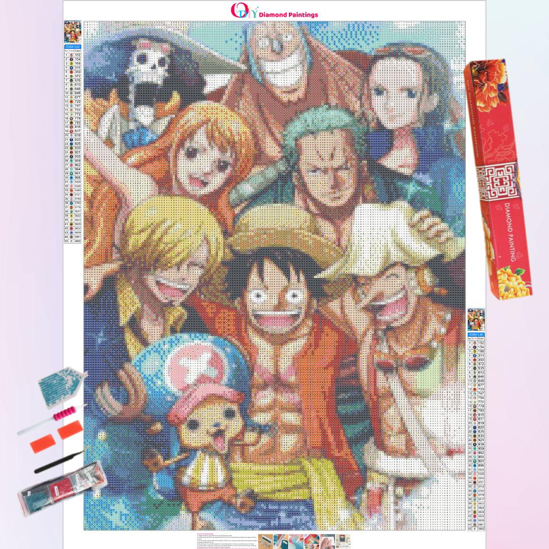 Straw Hat Pirates Reunion After Two Years Diamond Painting