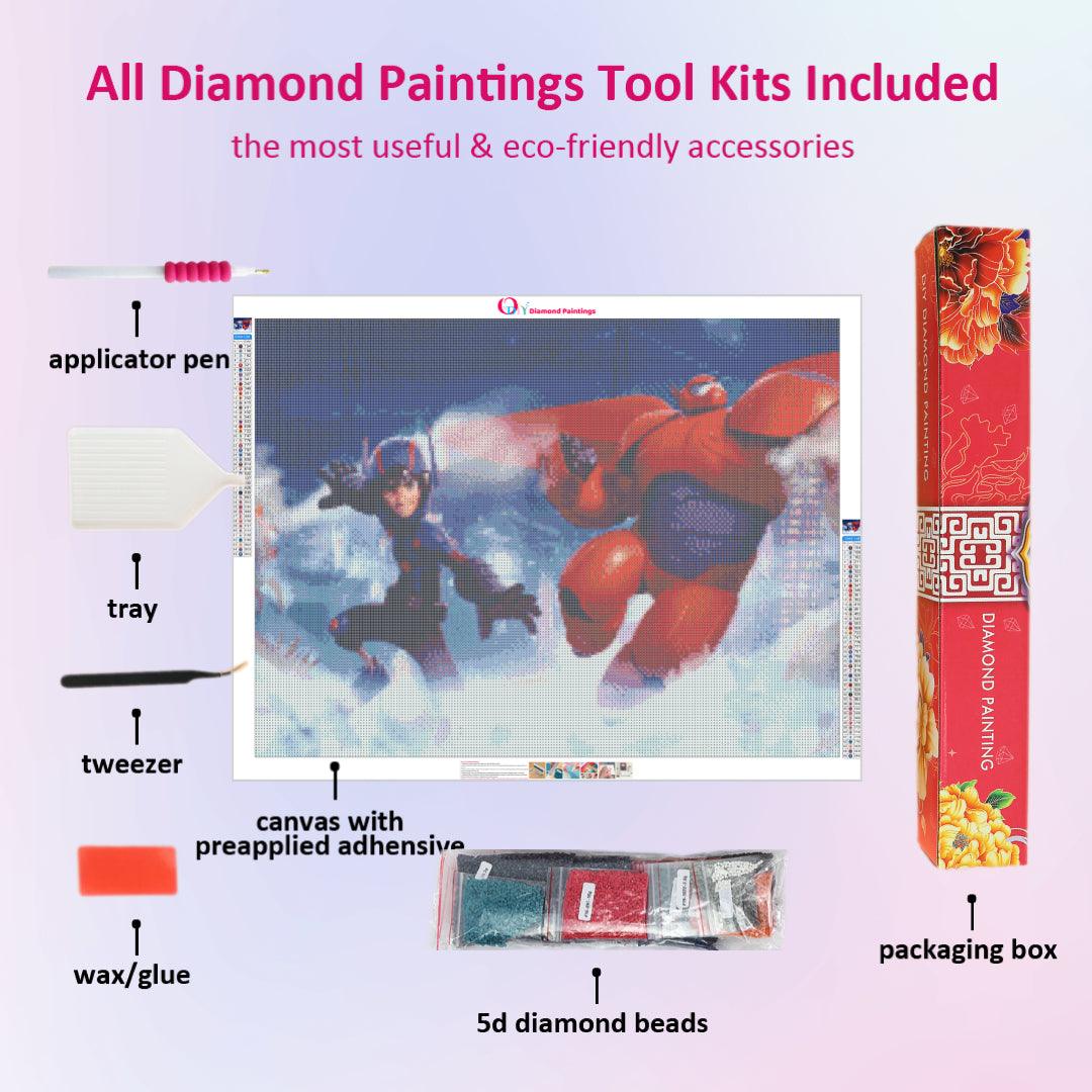 Big Hero Baymax & Hiro Diamond Painting