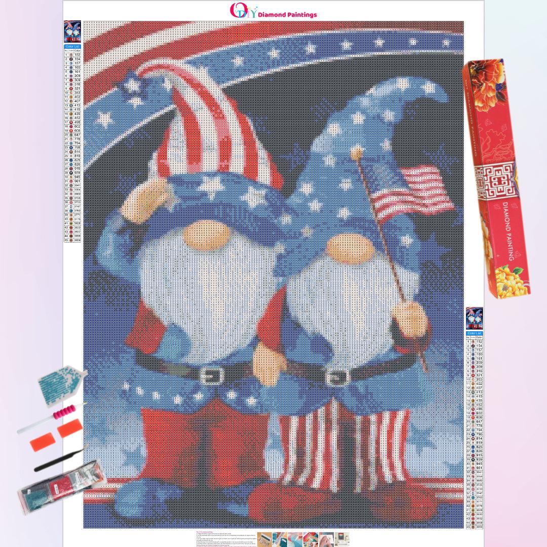 American Santa Brothers Diamond Painting