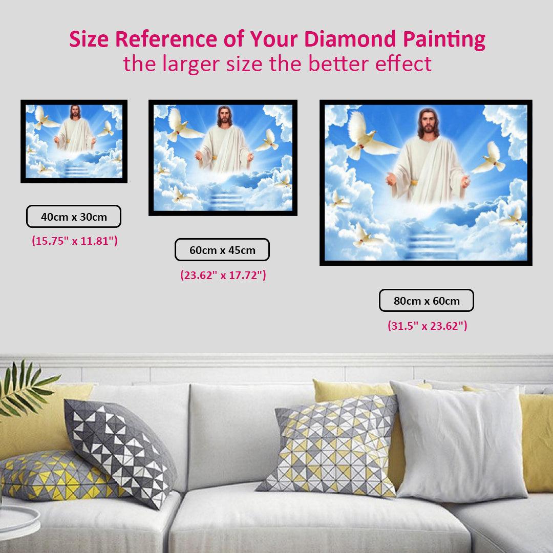 Jesus for Peace Diamond Painting