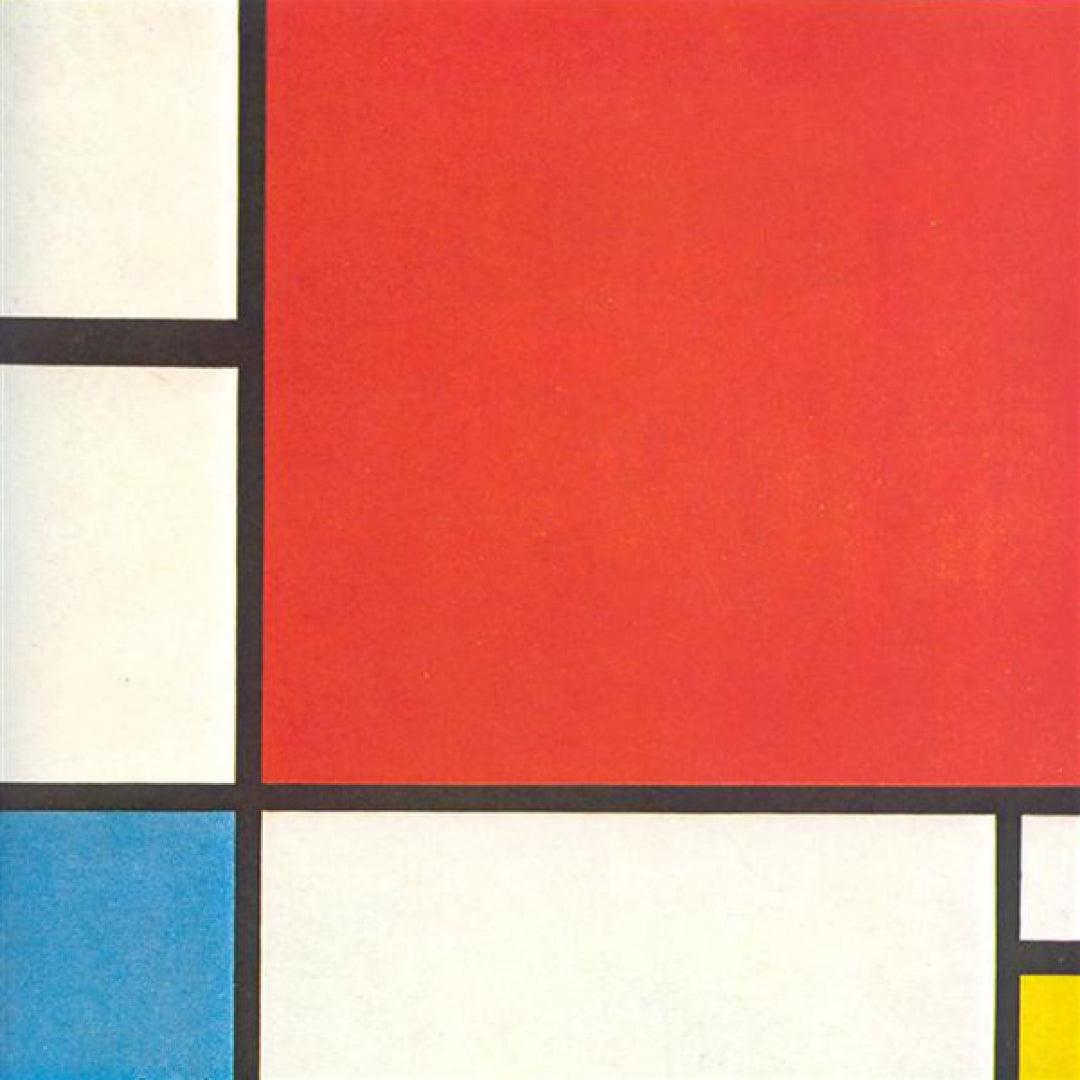 Mondrian Composition with Red Blue and Yellow 1930 Diamond Painting