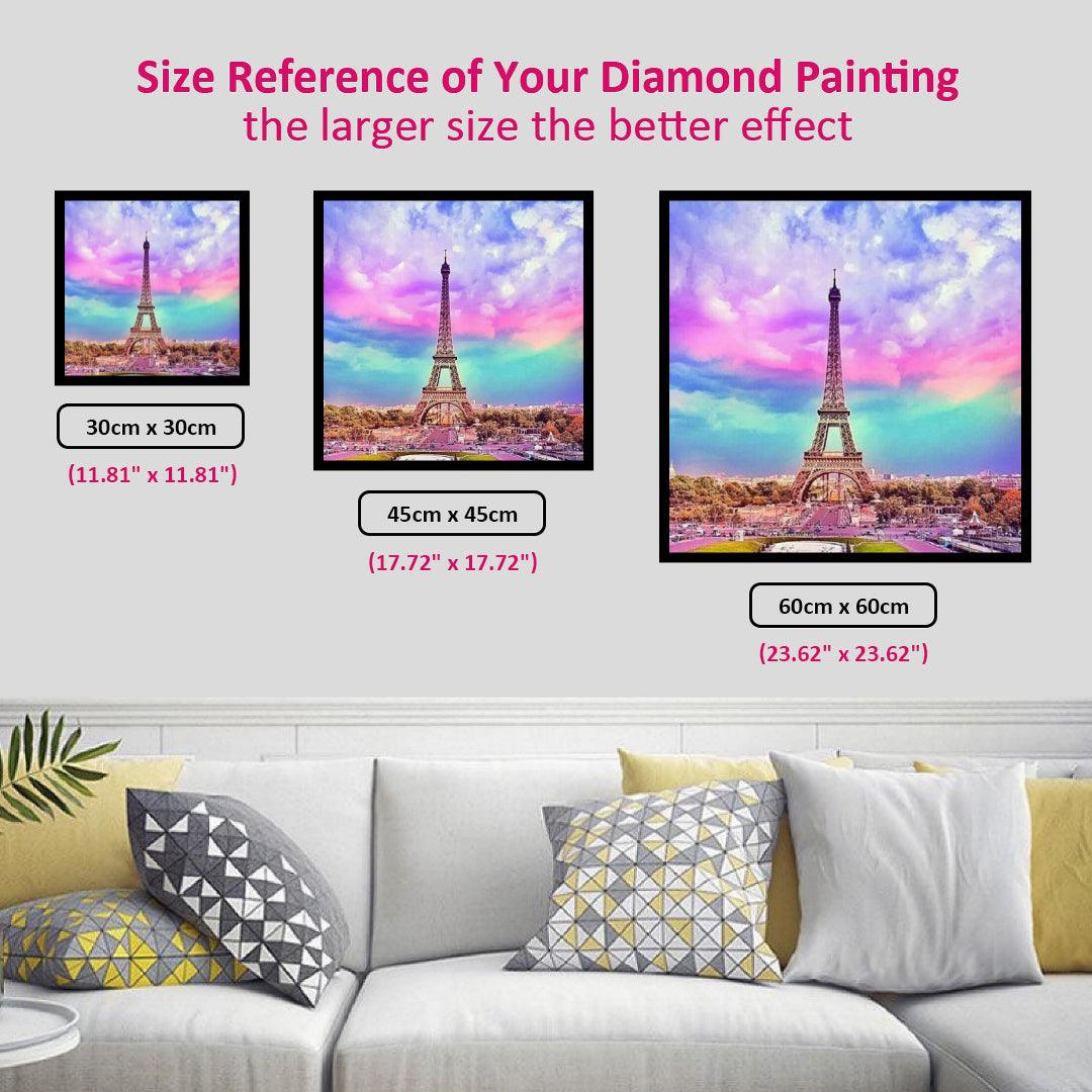 Peaceful Eiffel Tower Diamond Painting