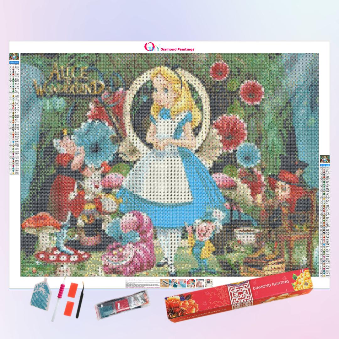 Alice in Wonderland Diamond Painting