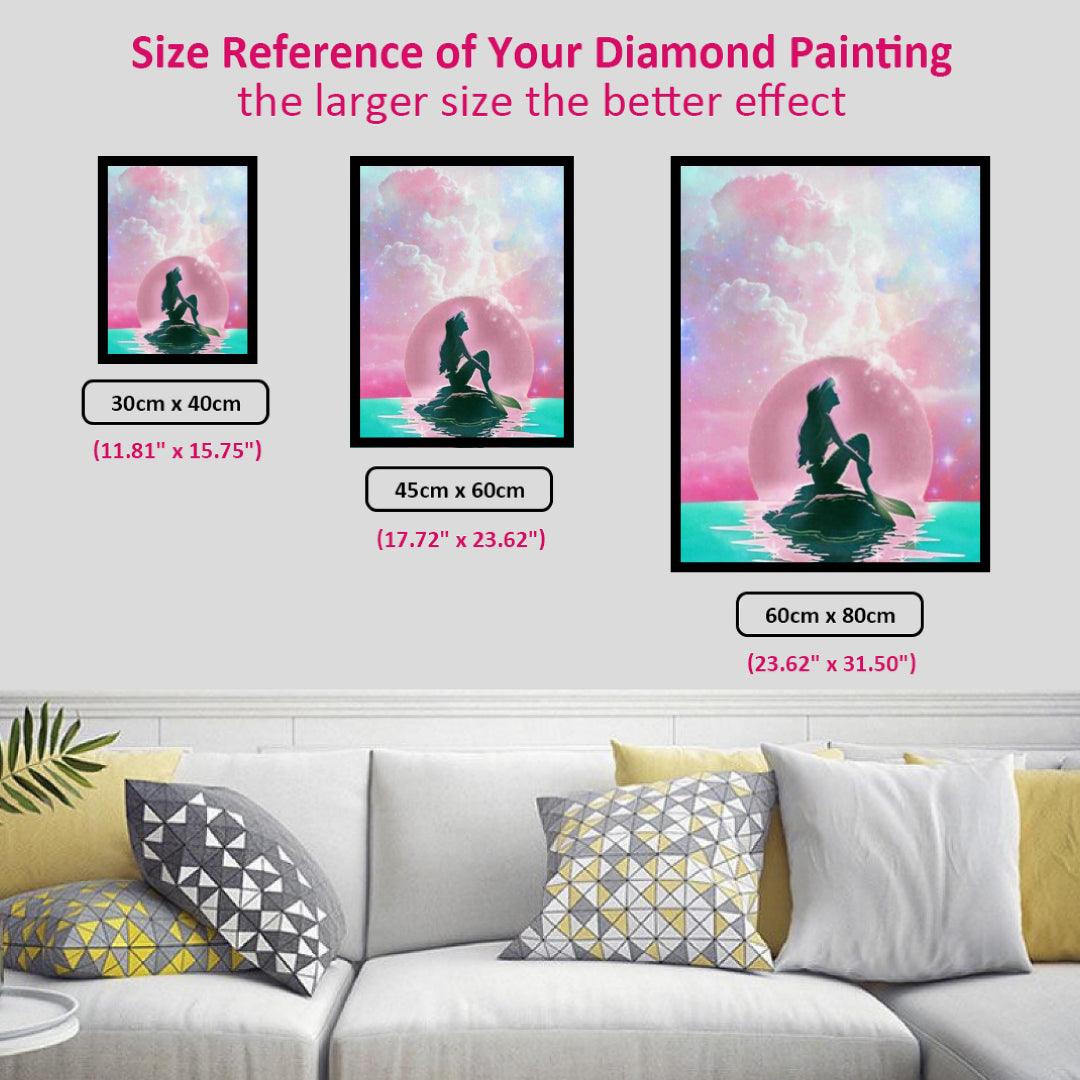 Mermaid in Meditation Diamond Painting