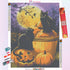 Full Moon Black Cats Pumpkin Diamond Painting