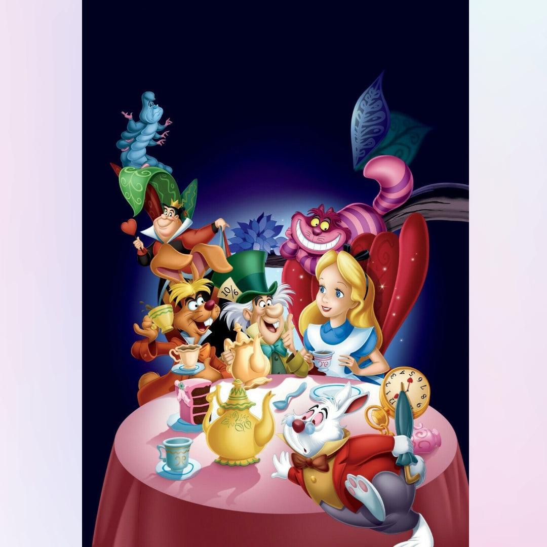 Alice and Friends Get Together Diamond Painting