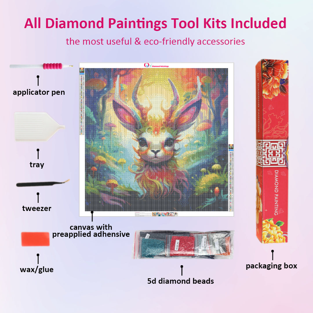Chromatic Jackalope Diamond Painting Kits for Adults 20% Off Today – DIY Diamond  Paintings