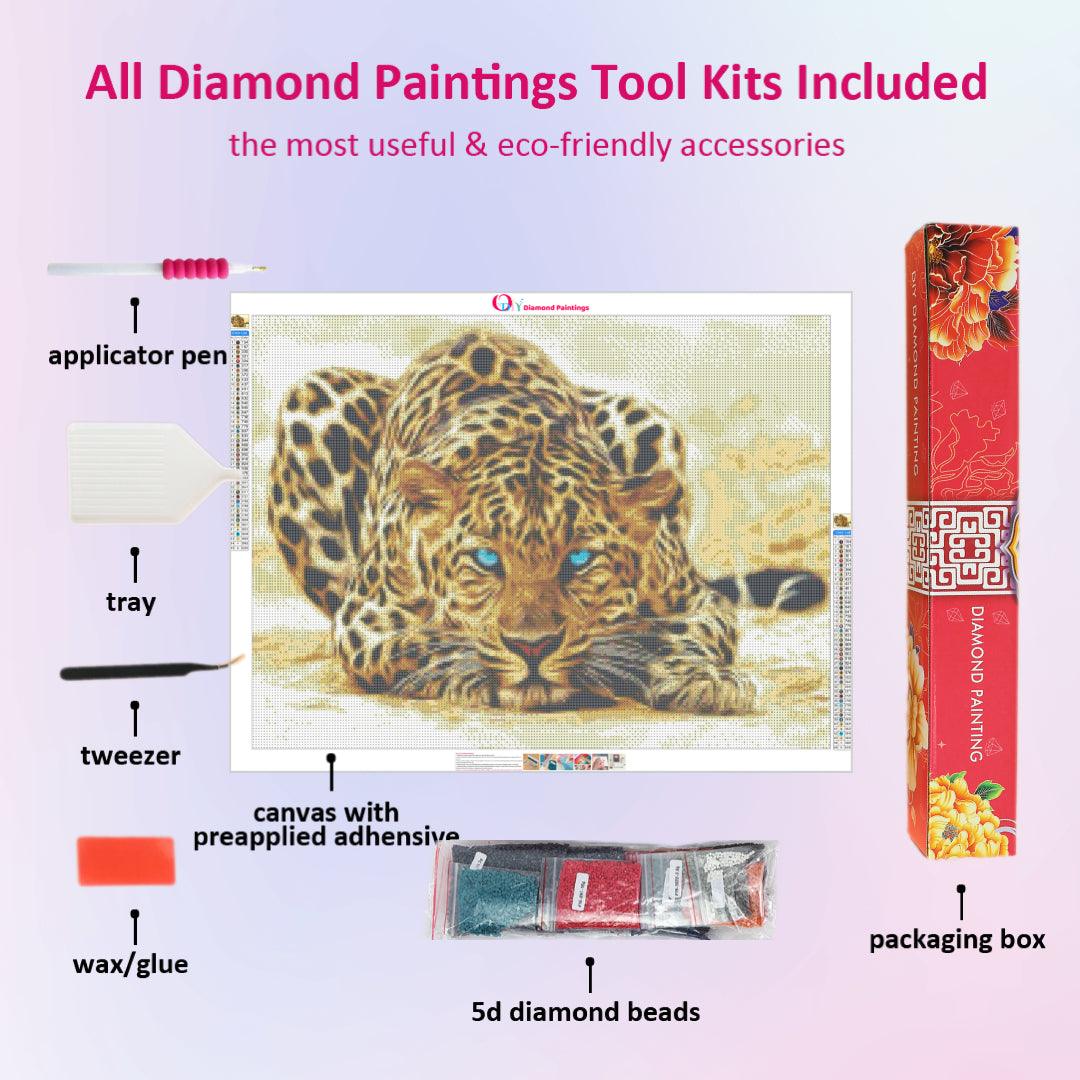 Boring Leopard Diamond Painting