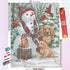 Cute Snowman with Friends Diamond Painting