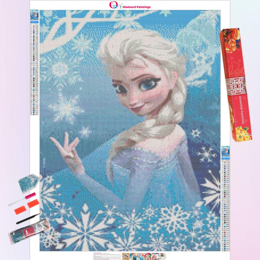Elsa Snow Crystal Diamond Painting