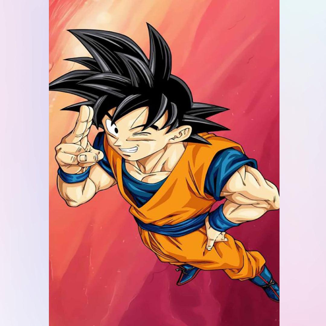 Hello Goku Diamond Painting