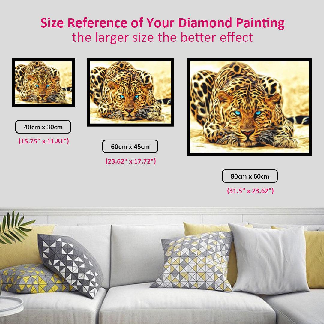 Boring Leopard Diamond Painting