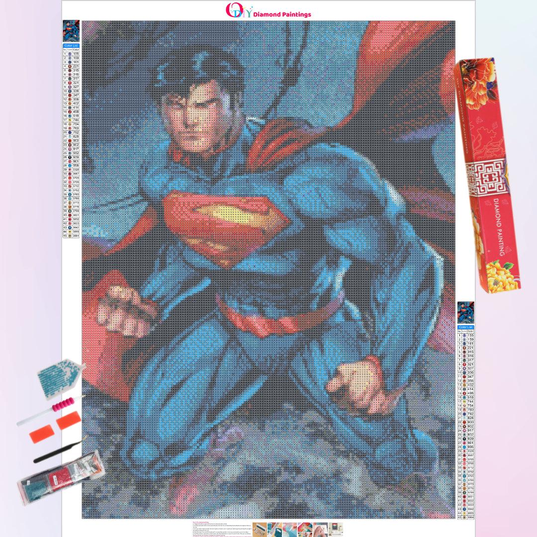 Powerful Superman Diamond Painting