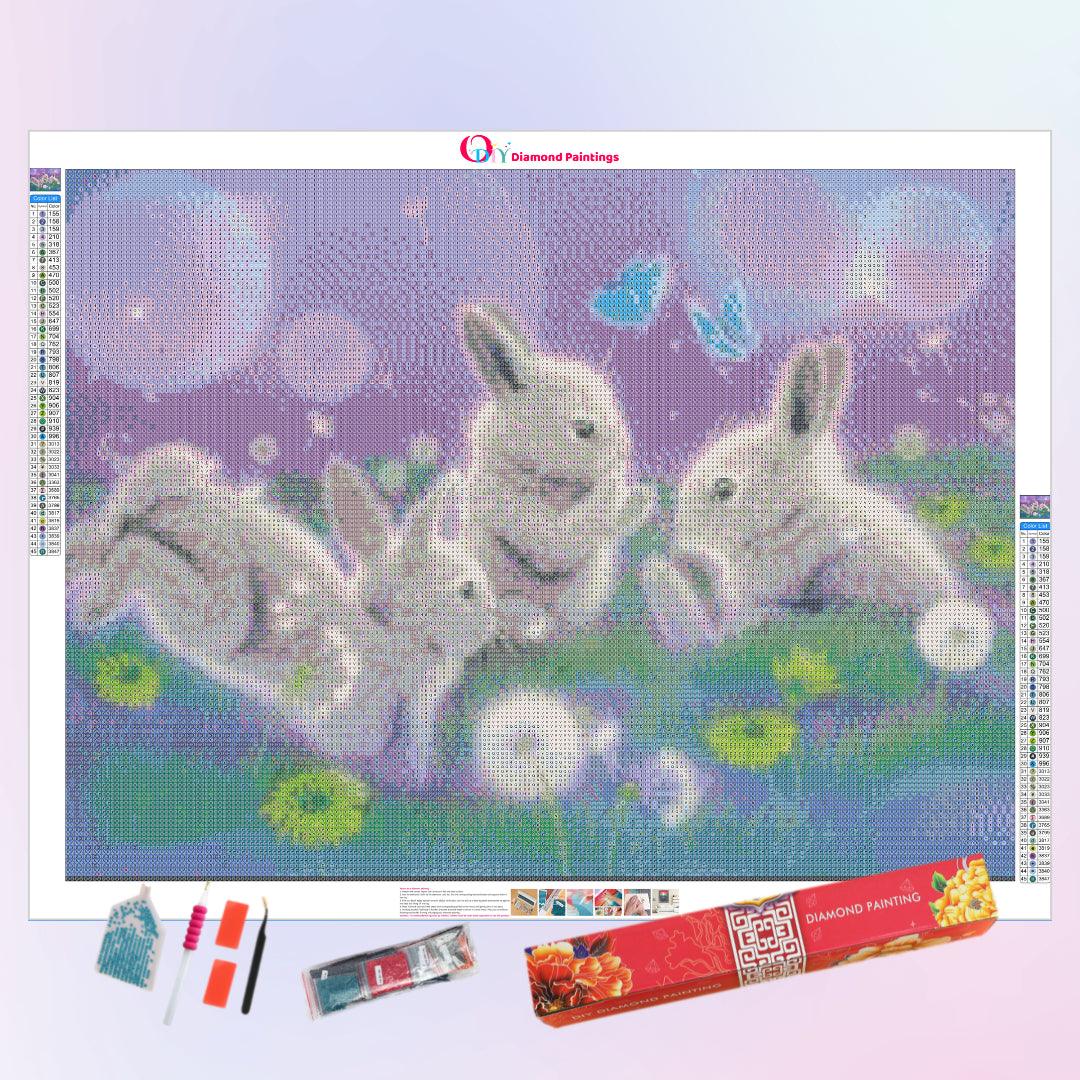 Secret of Rabbits Diamond Painting