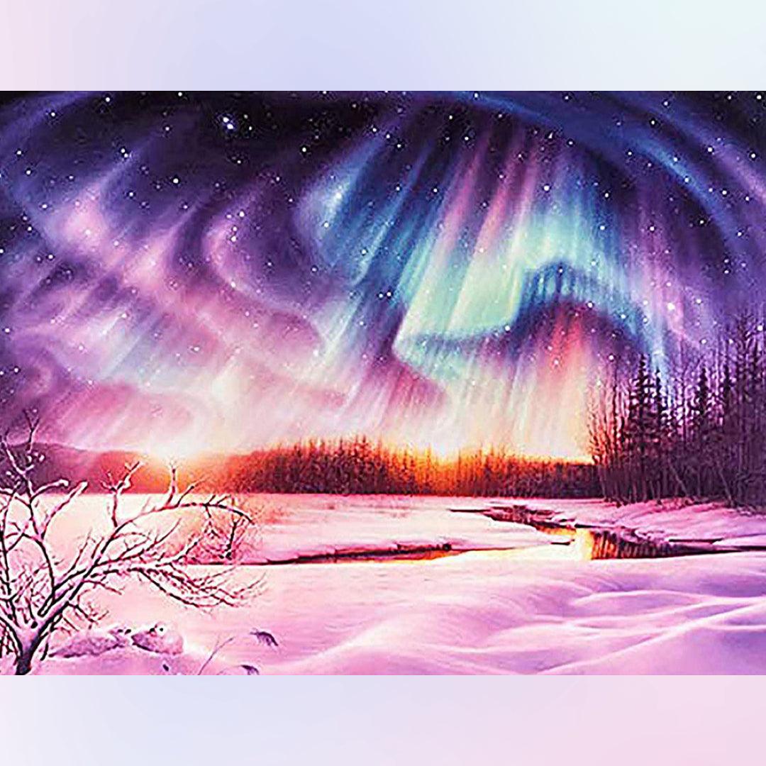 Dazzling Auroras Diamond Painting