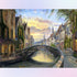 Beautiful Town at Sunset Diamond Painting