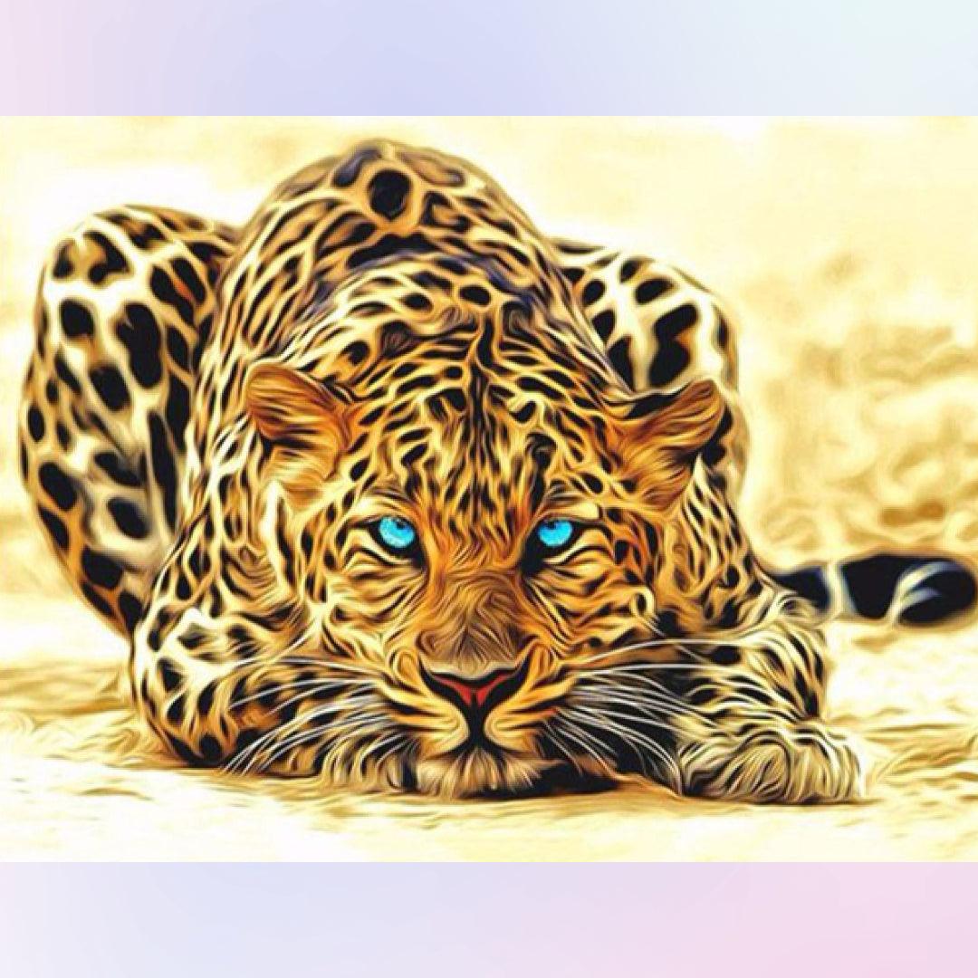 Boring Leopard Diamond Painting
