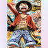 Soul Figure in Straw Hat Pirates Diamond Painting