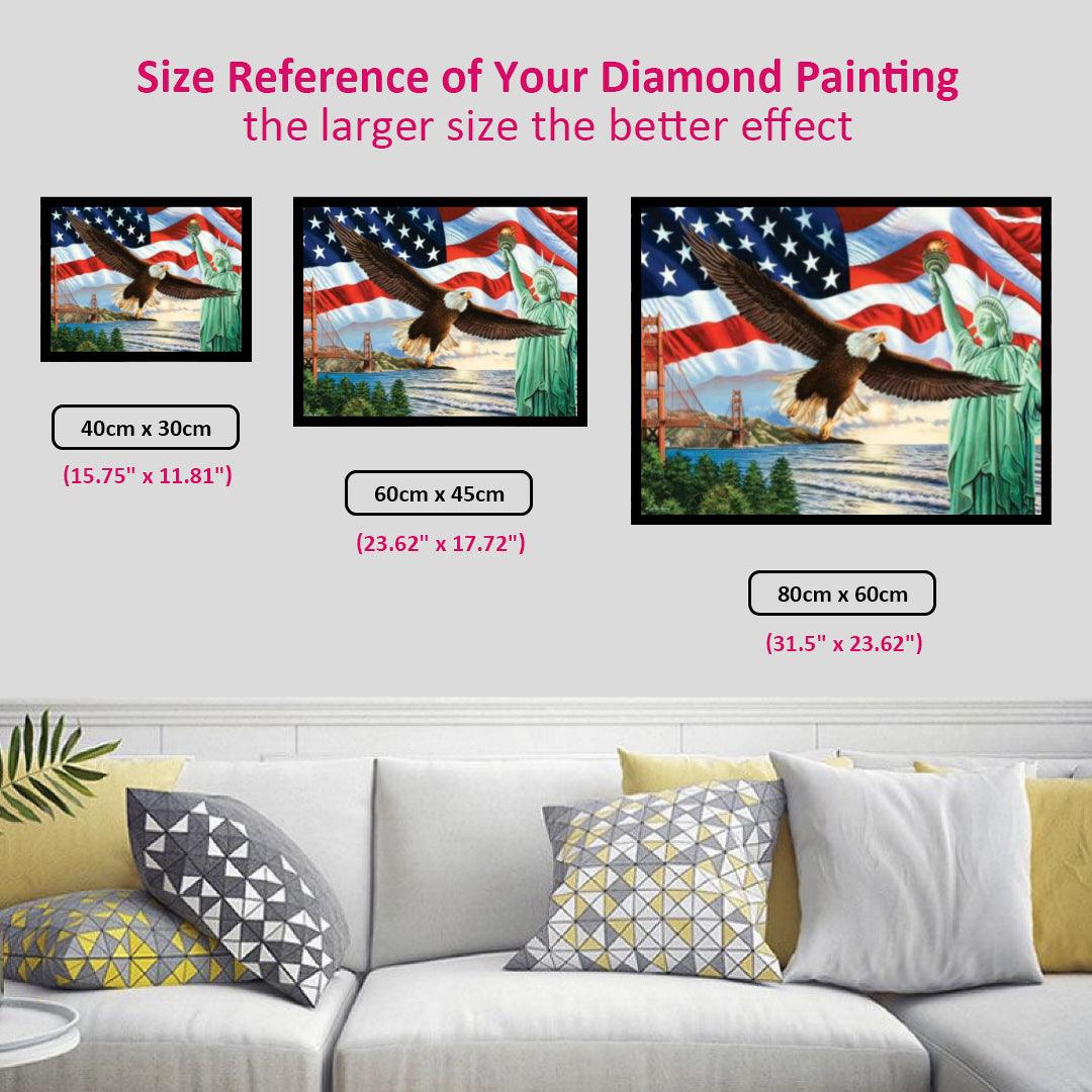 American Eagle Diamond Painting