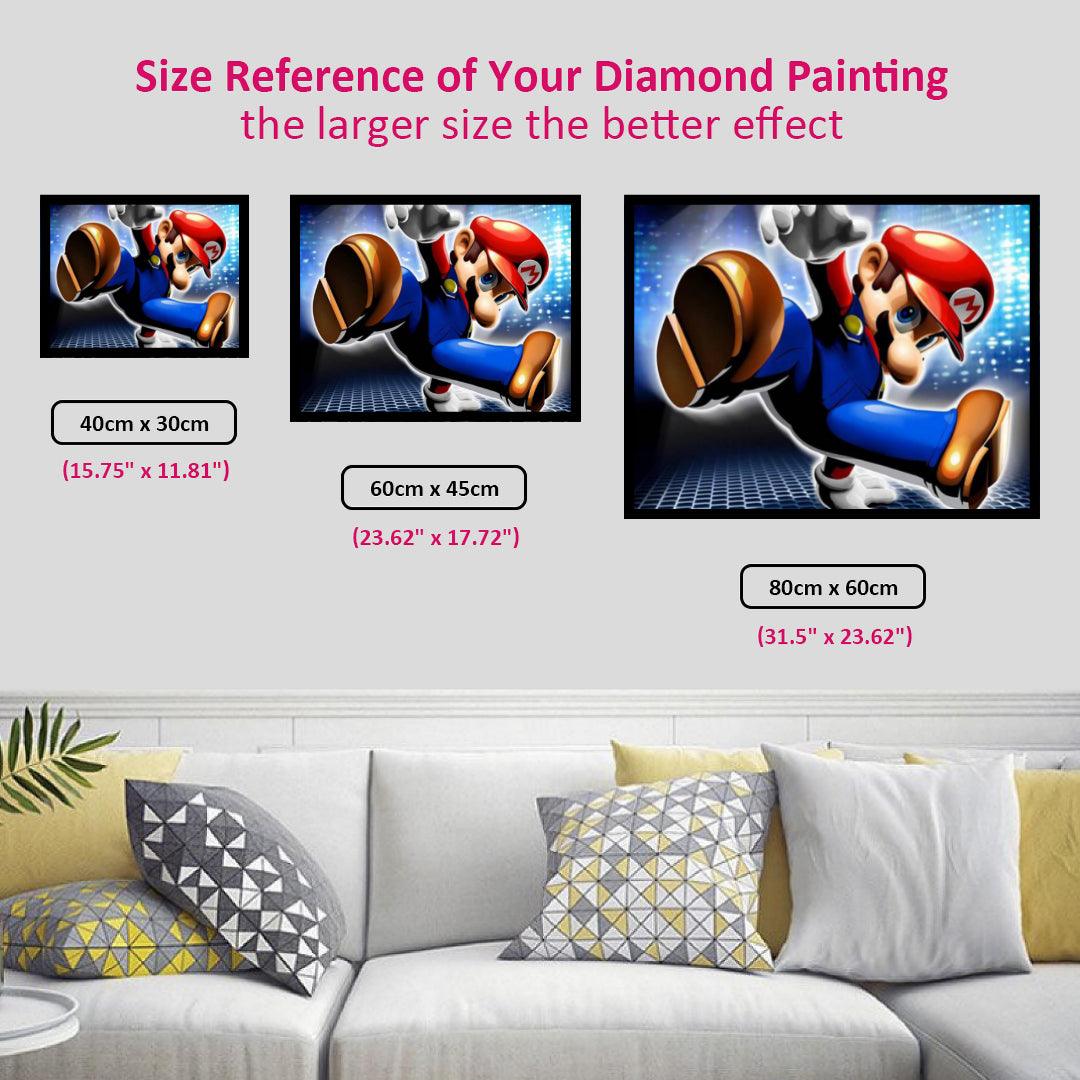 Mario Breaking Dance Diamond Painting