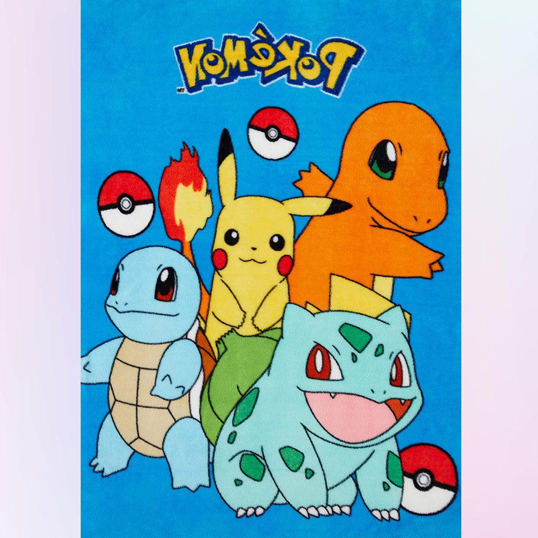 Pikachu Charmander Squirtle & Bulbasaur Diamond Painting