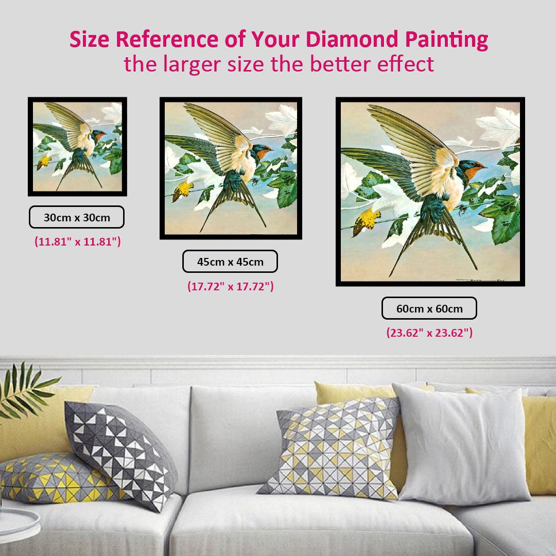 Flying Hummingbird Diamond Painting