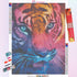 Tiger with Fantastic Lights Diamond Painting