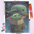 Old Yoda and Baby Yoda Diamond Painting