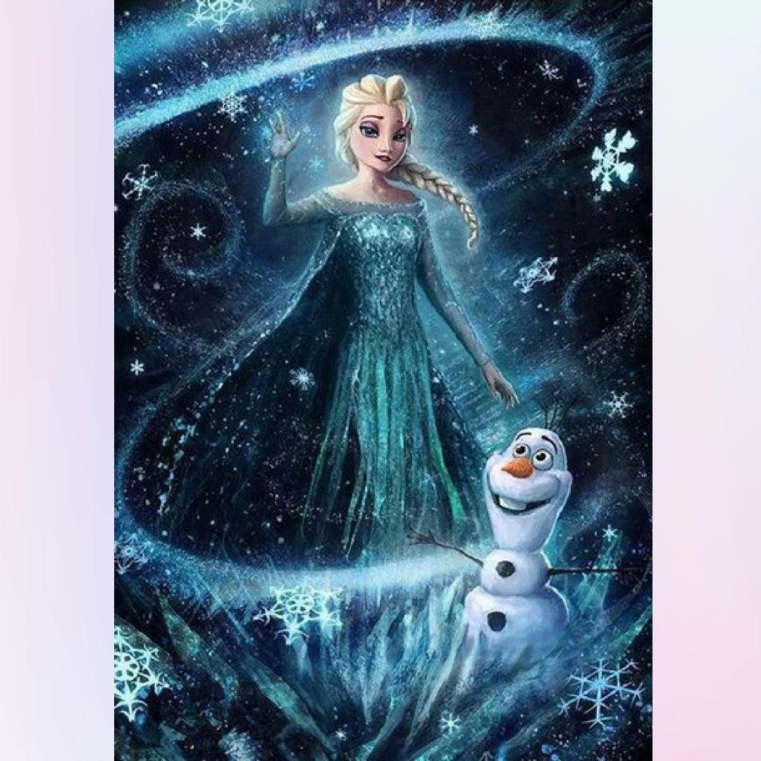 Elsa The Ice Dance Diamond Painting