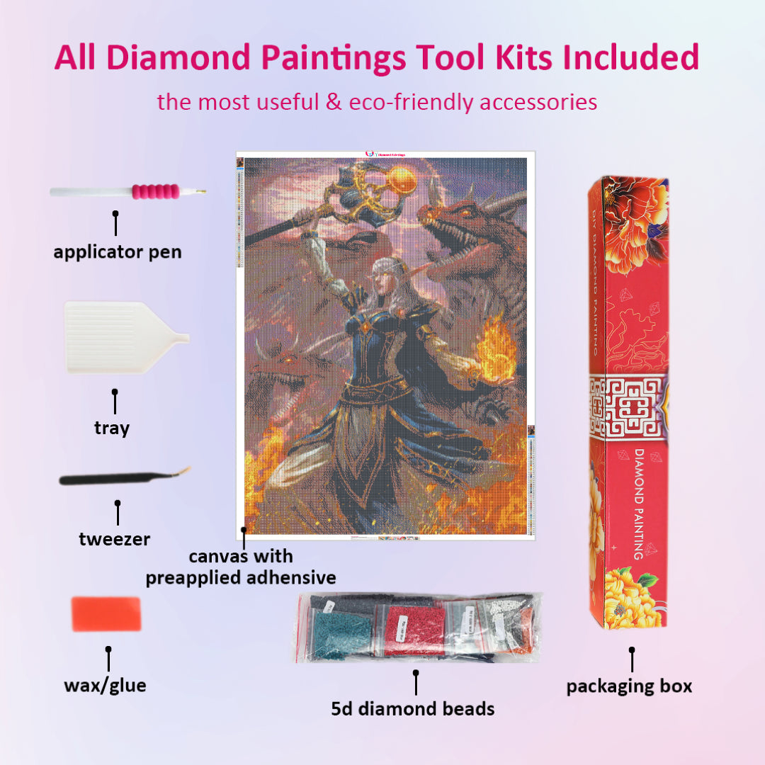 dragoncaller-alanna-world-of-warcraft-diamond-painting-kit