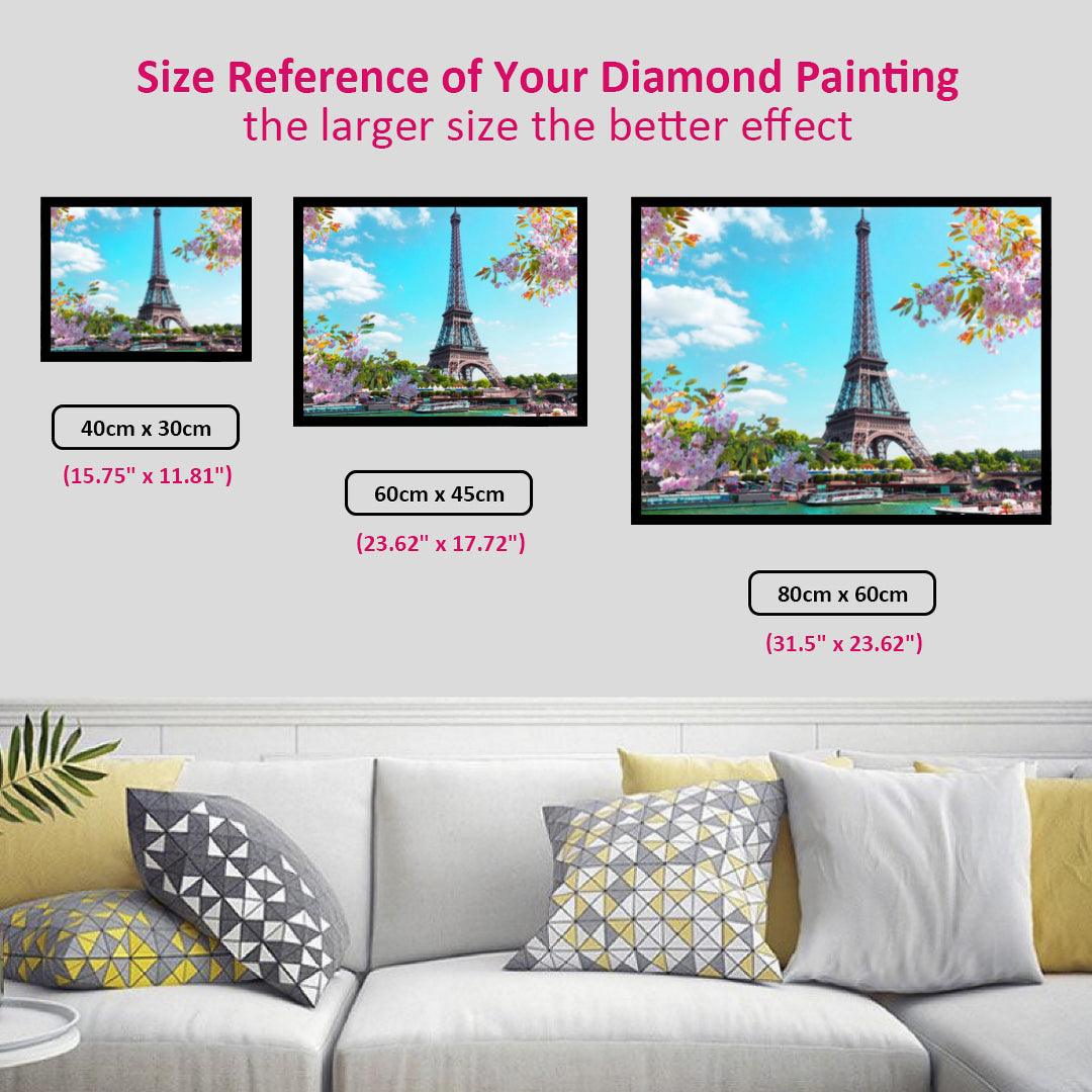 Eiffel Tower in the Spring Diamond Painting